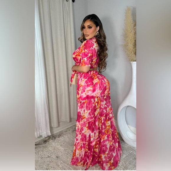 Tropical paradise Skirt Set size M 
New - Picture 2 of 7